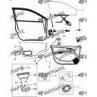 Отделка двери передней левой
