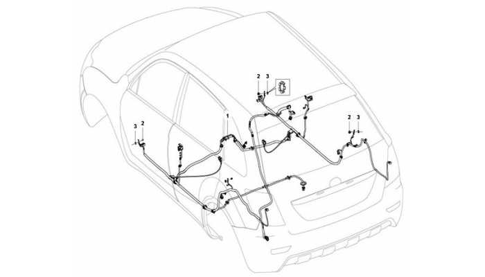 Жгут проводов кузова Lifan X60